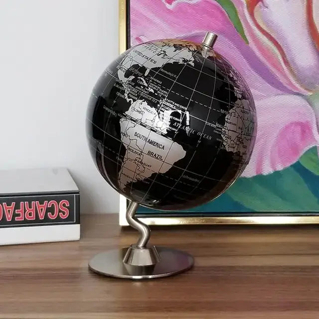 Vintage World Globe - Anetly Home Decor